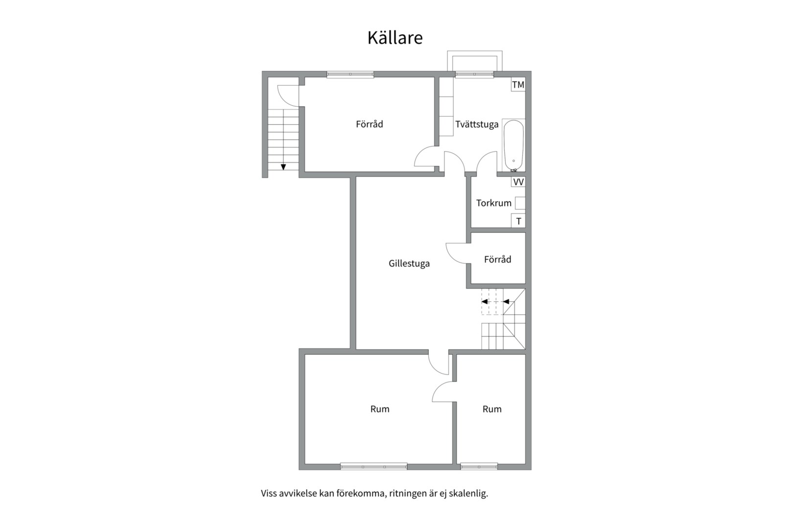 Planlösning från Timjansgatan 89, Såld i Årsta, Uppsala