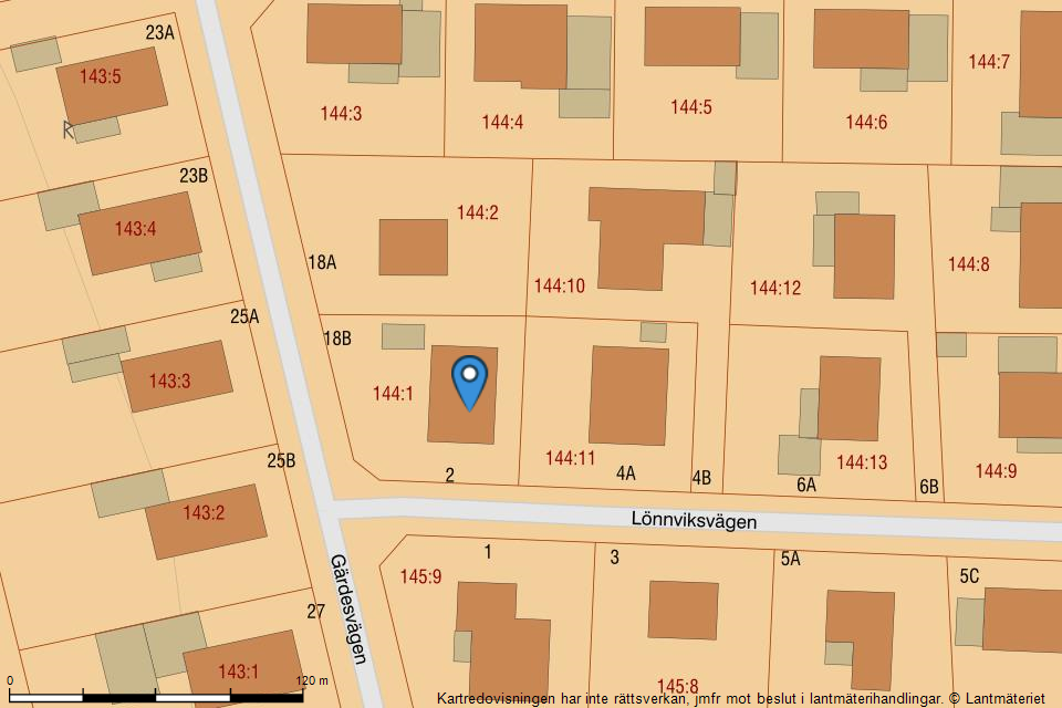 Bostadsbild från Lönnviksvägen 2, Såld i Sunnersta, Uppsala