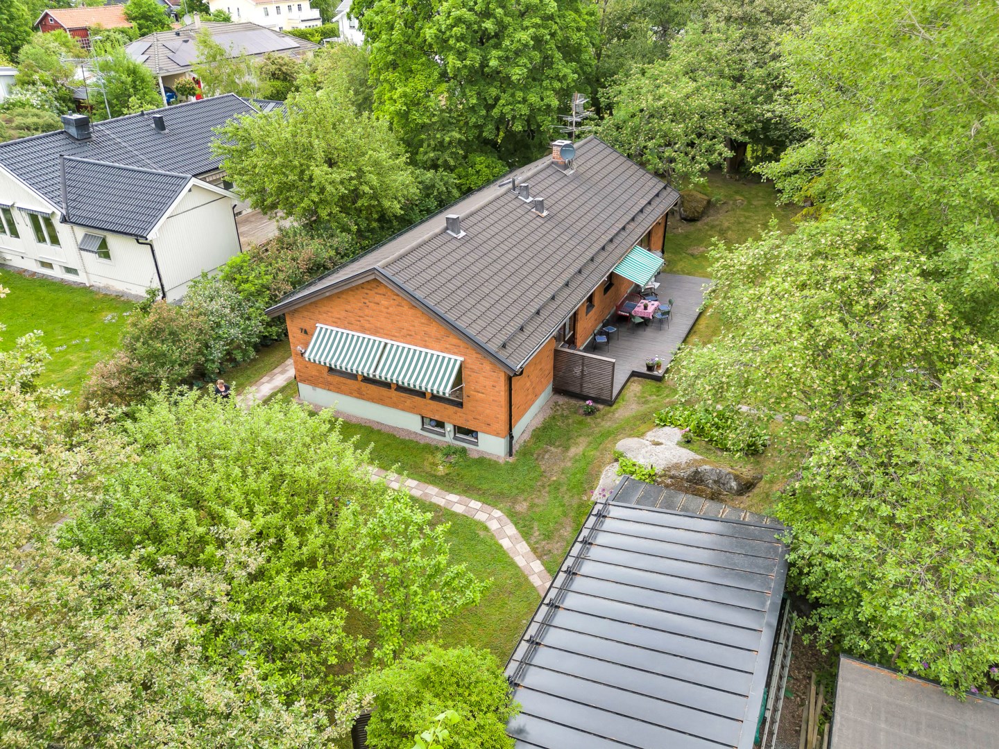 Bostadsbild från Blåmesvägen 7A, Såld i Sunnersta, Uppsala