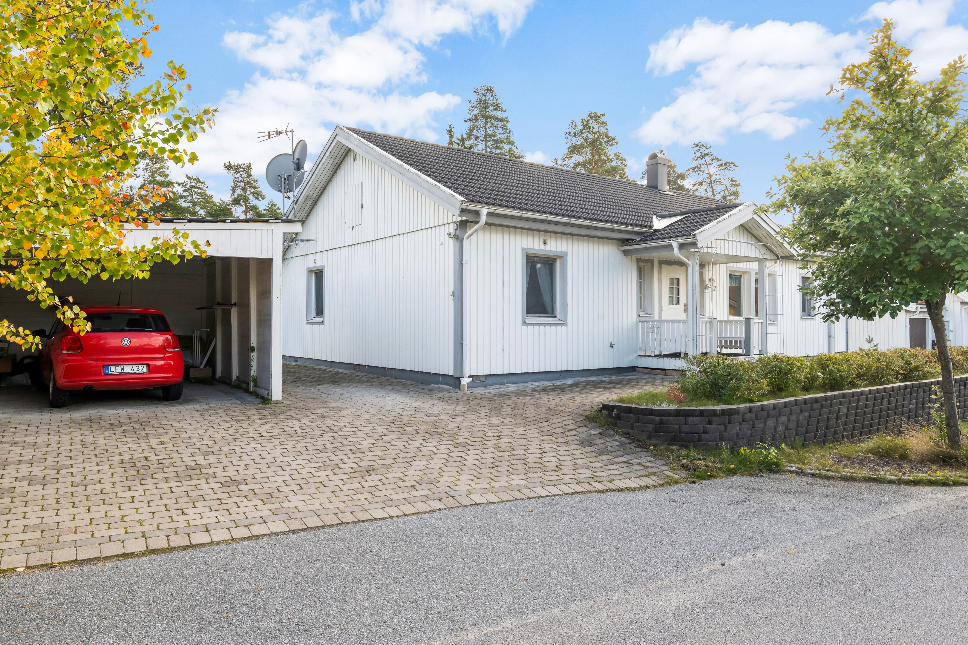 Bostadsbild från Stenhuggarvägen 2, Kommande i Herrhagen, Uppsala