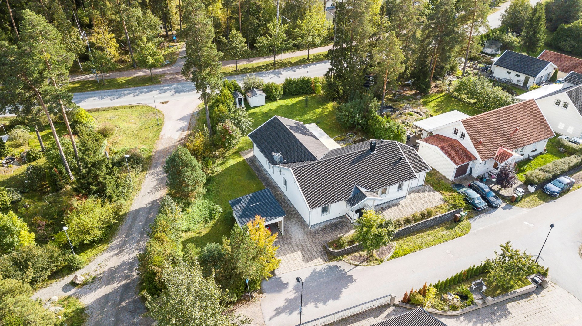 Bostadsbild från Stenhuggarvägen 2, Kommande i Herrhagen, Uppsala