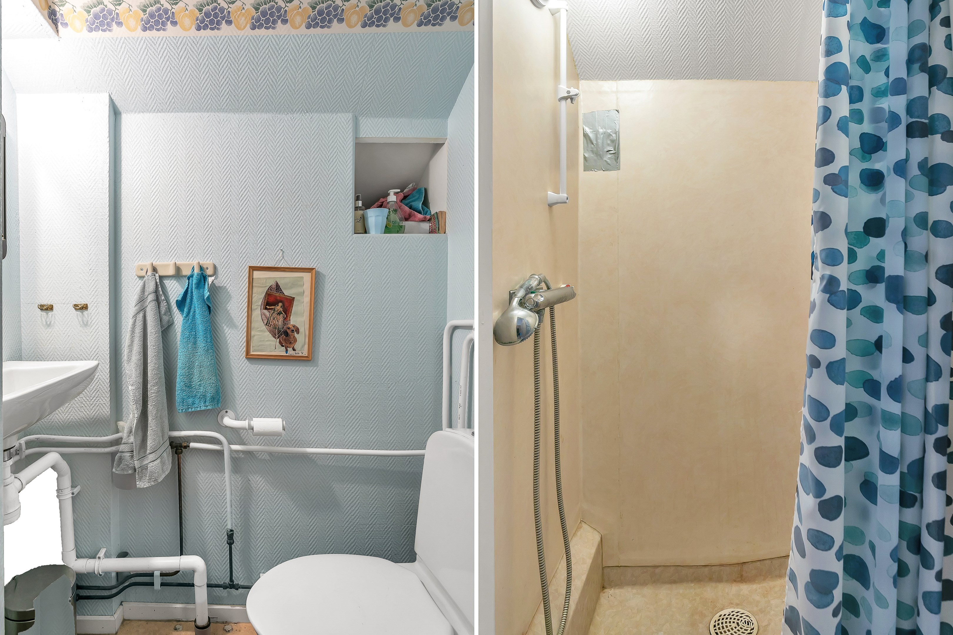 Sep. wc samt dusch vind