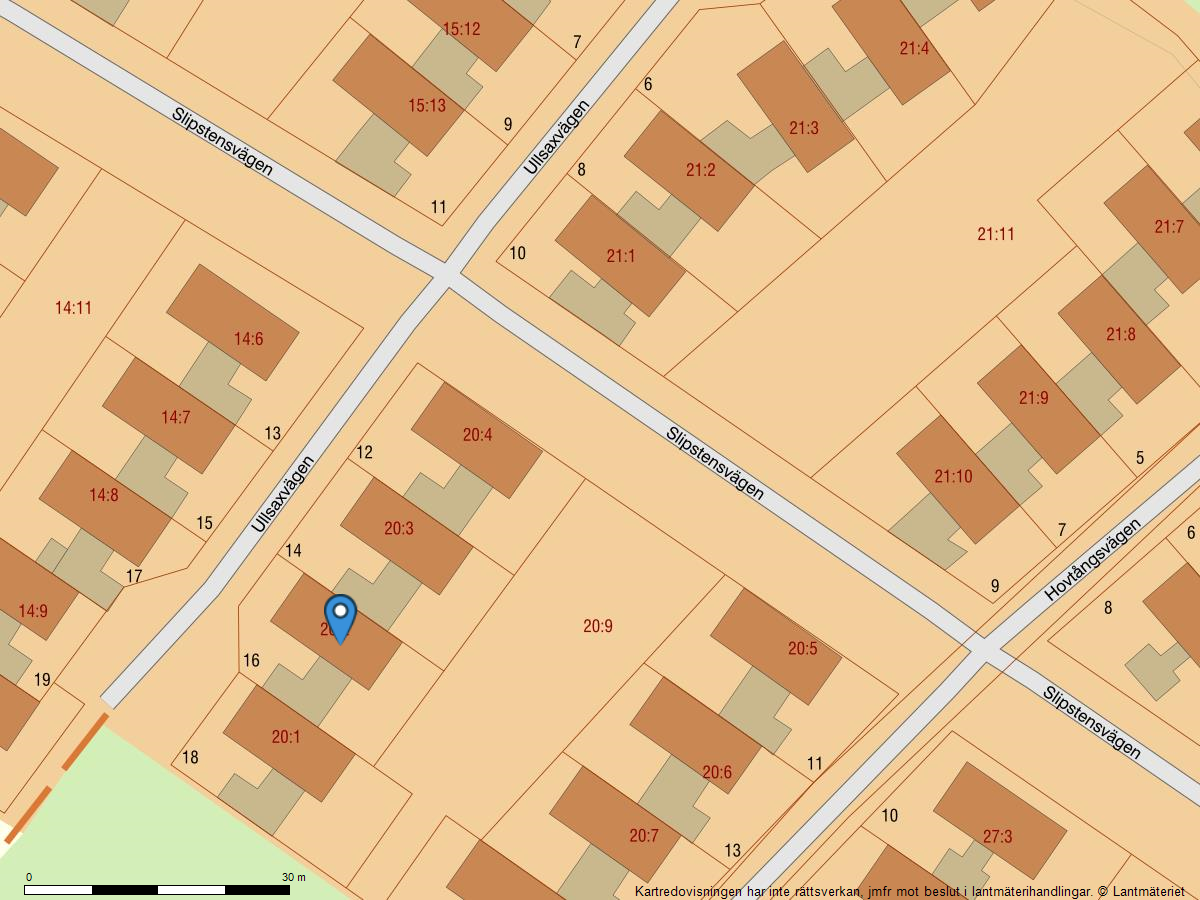 Bostadsbild från Ullsaxvägen 16, Såld i Valsätra, Uppsala