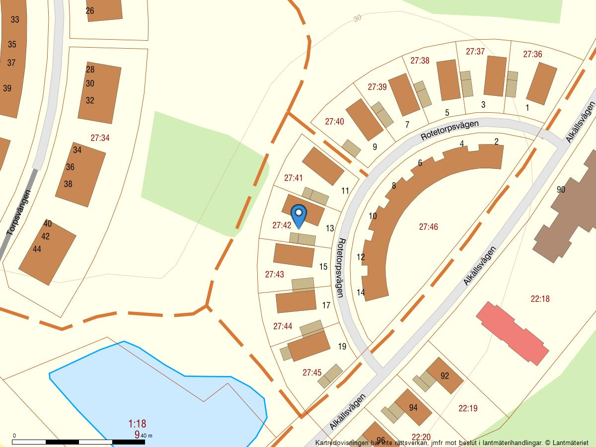 Bostadsbild från Rotetorpsvägen 13, Såld i Lindbacken, Uppsala