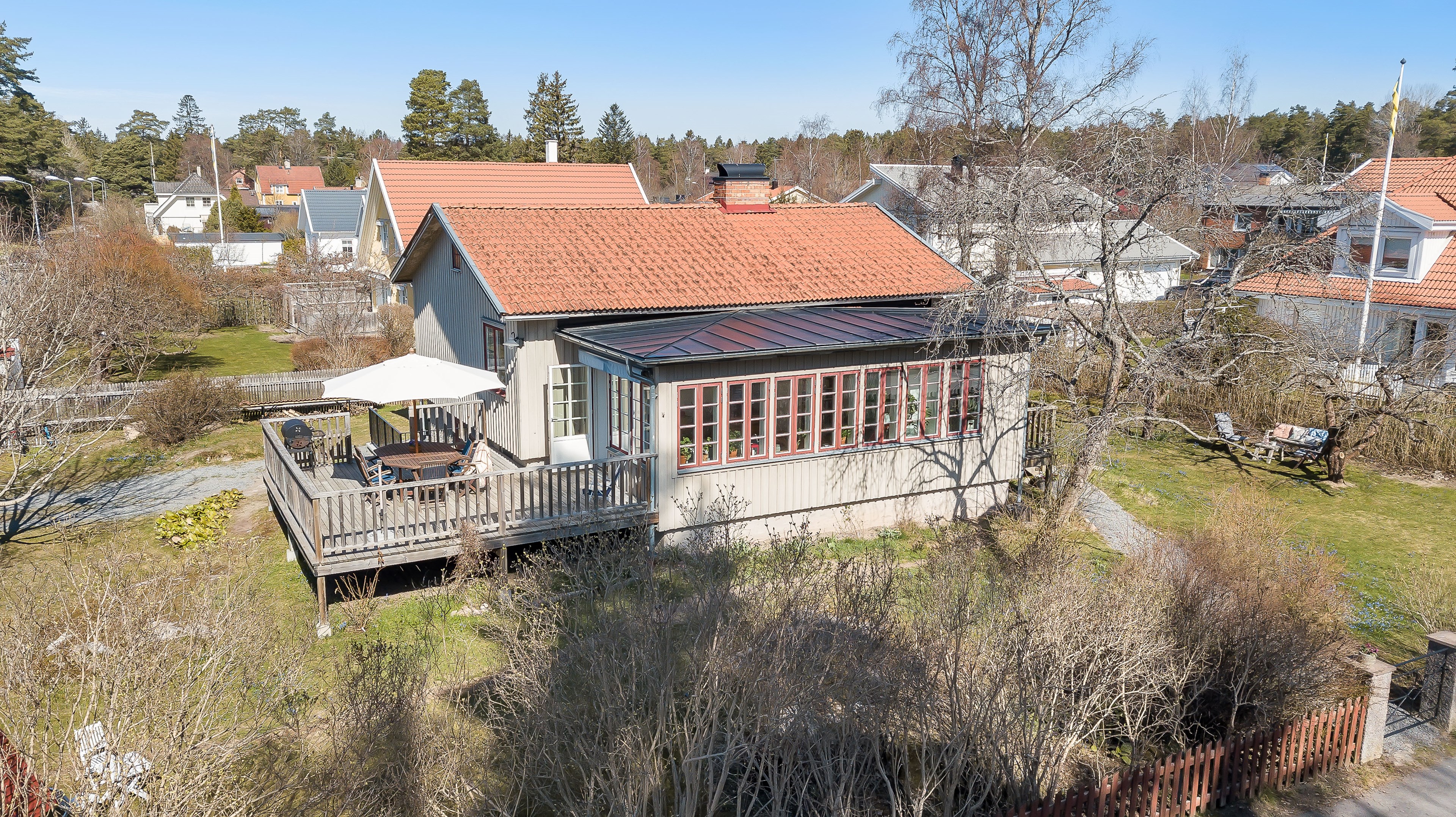 Bostadsbild från Södra Parkvägen 13, Såld i Norby, Uppsala