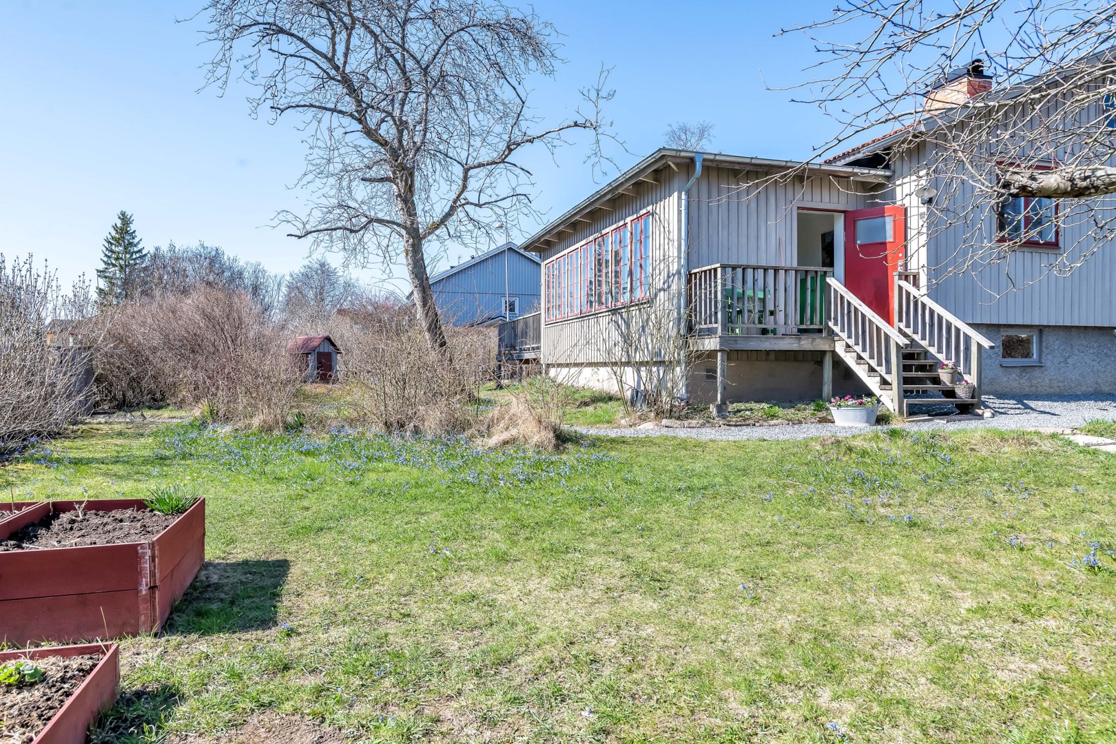 Bostadsbild från Södra Parkvägen 13, Såld i Norby, Uppsala