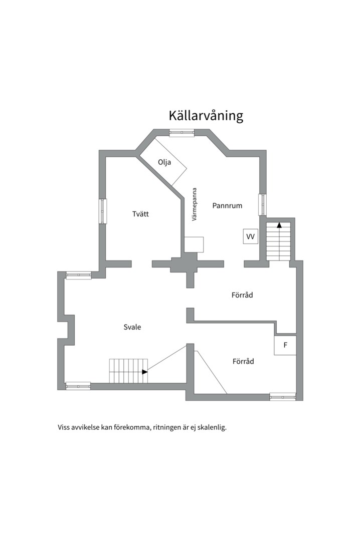 Planlösning från Vreta strandväg 16, Såld i Ytternäs/Vreta, Uppsala