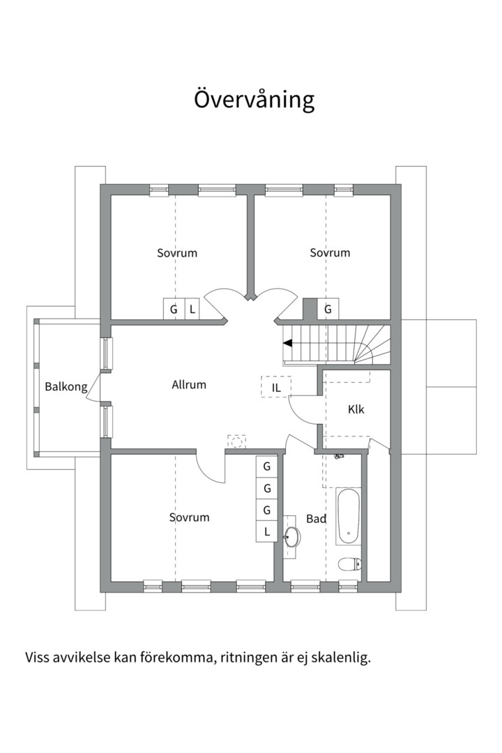 Planlösning från Brunnby Framnäs 329, Såld i Knivsta, Knivsta