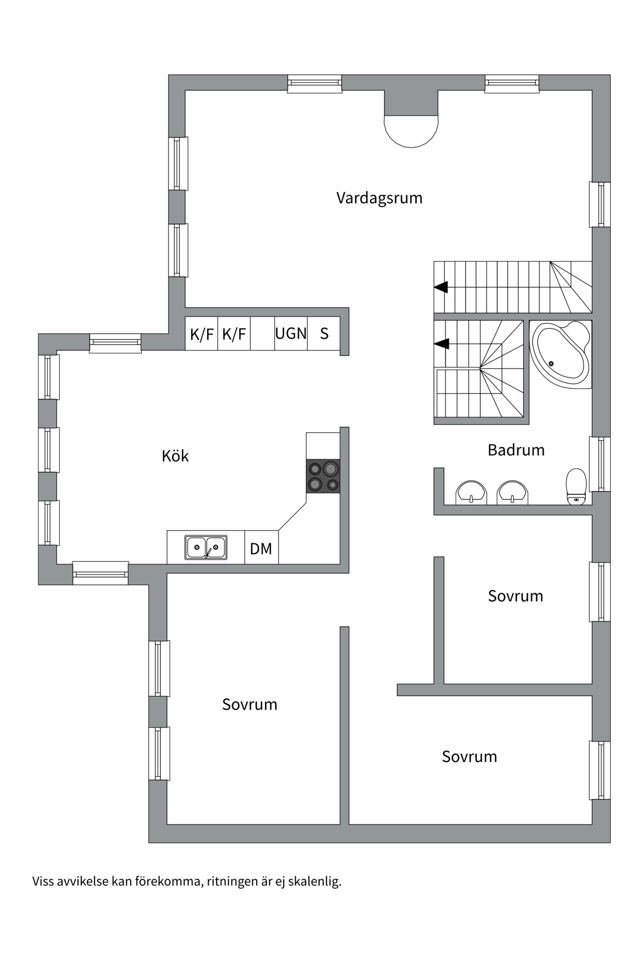 Bostadsbild från Yrestahed 29 & 27, Såld i Rasbo, Uppsala