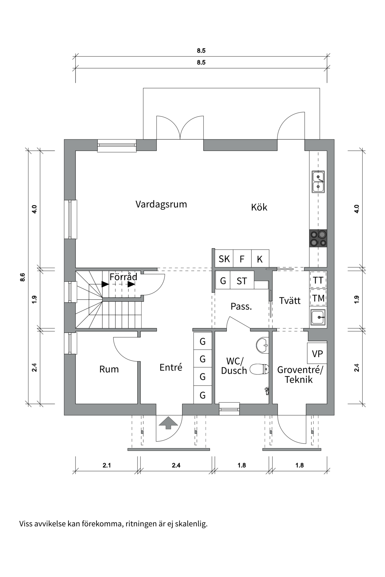 Bostadsbild från Dalby-Viggeby 110, Såld i Dalby, Uppsala
