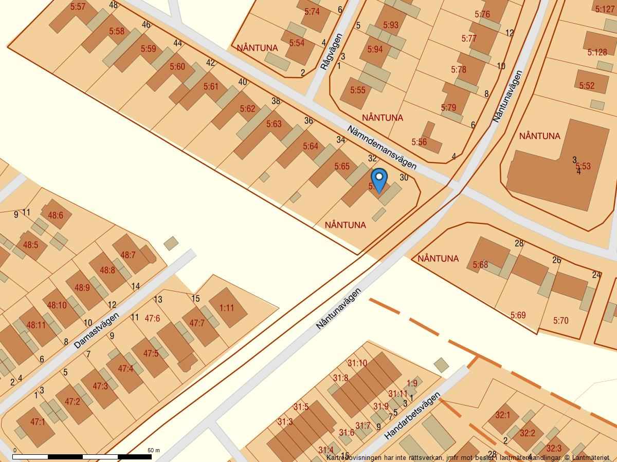 Bostadsbild från Nämndemansvägen 30, Såld i Nåntuna, Uppsala