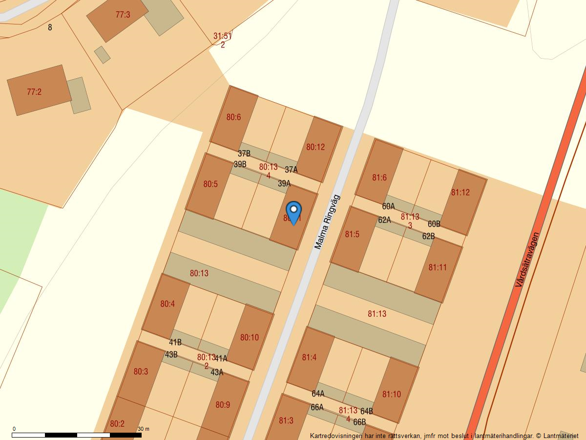 Bostadsbild från Malma ringväg 39A, Såld i Norby, Uppsala