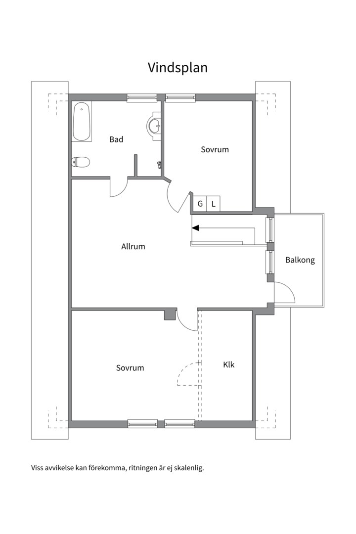 Planlösning från Odlingsvägen 2A, Såld i Gottsunda-gipen/Södra Gottsunda, Uppsala
