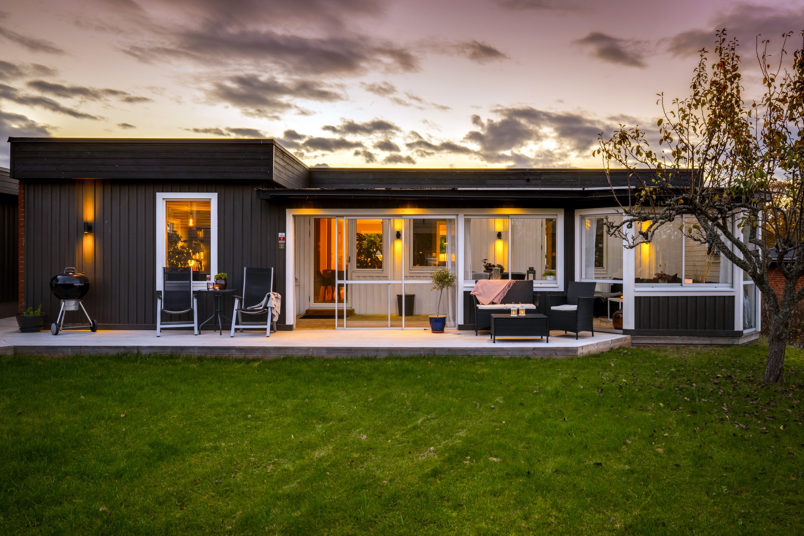 Bostadsbild från Kalvövägen 24, Såld i Krokhöjden, Nacka