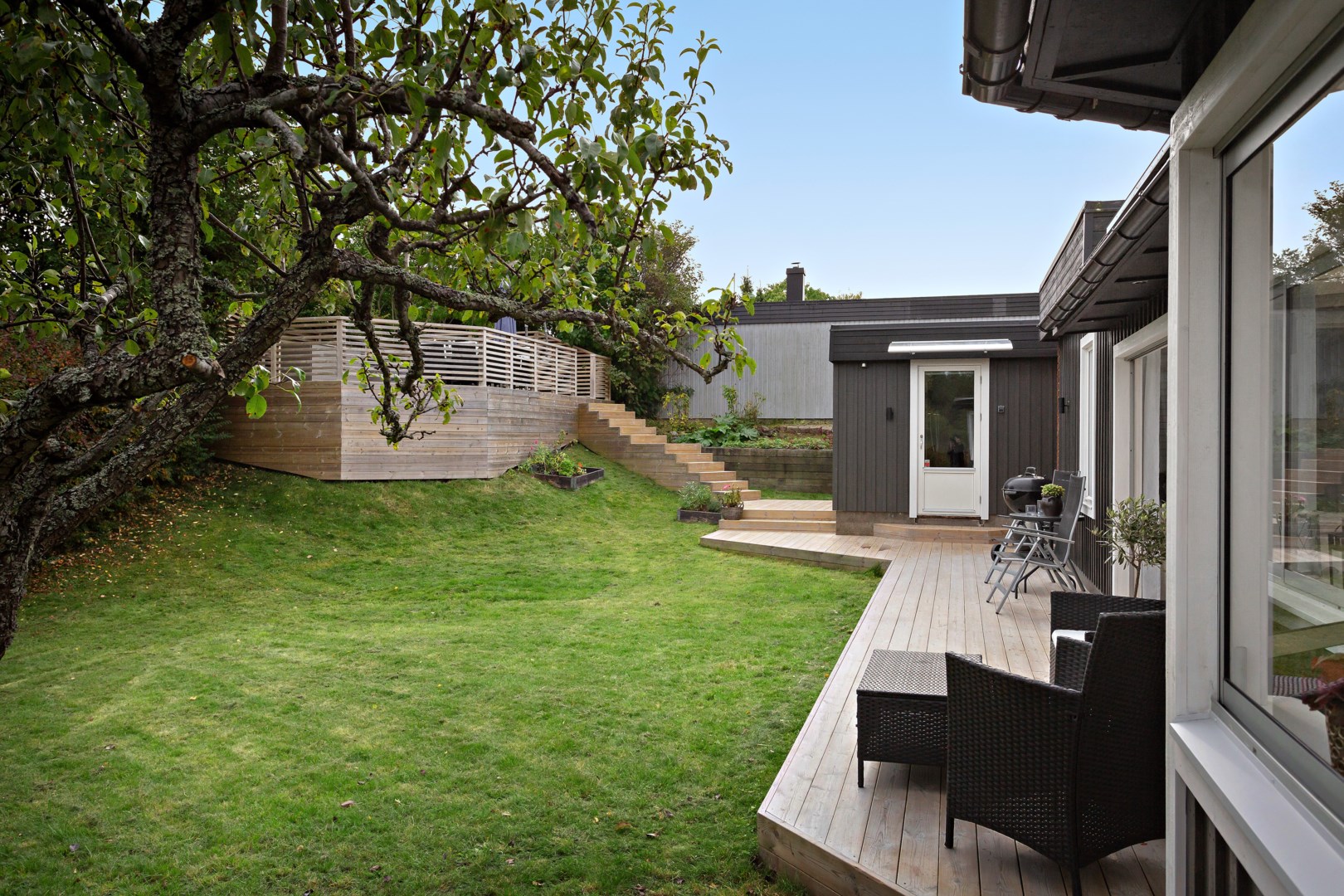 Bostadsbild från Kalvövägen 24, Såld i Krokhöjden, Nacka