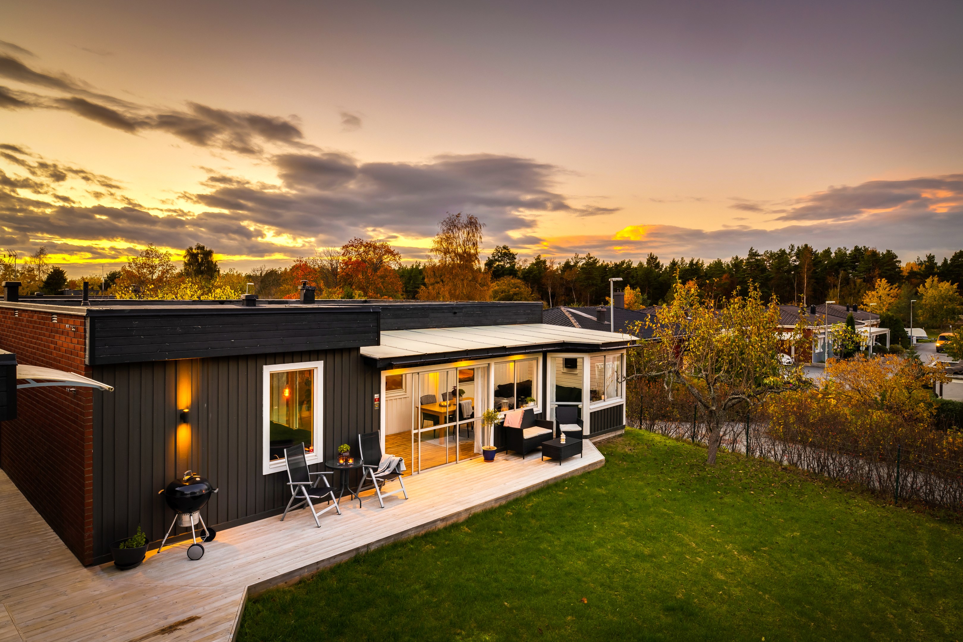 Bostadsbild från Kalvövägen 24, Såld i Krokhöjden, Nacka