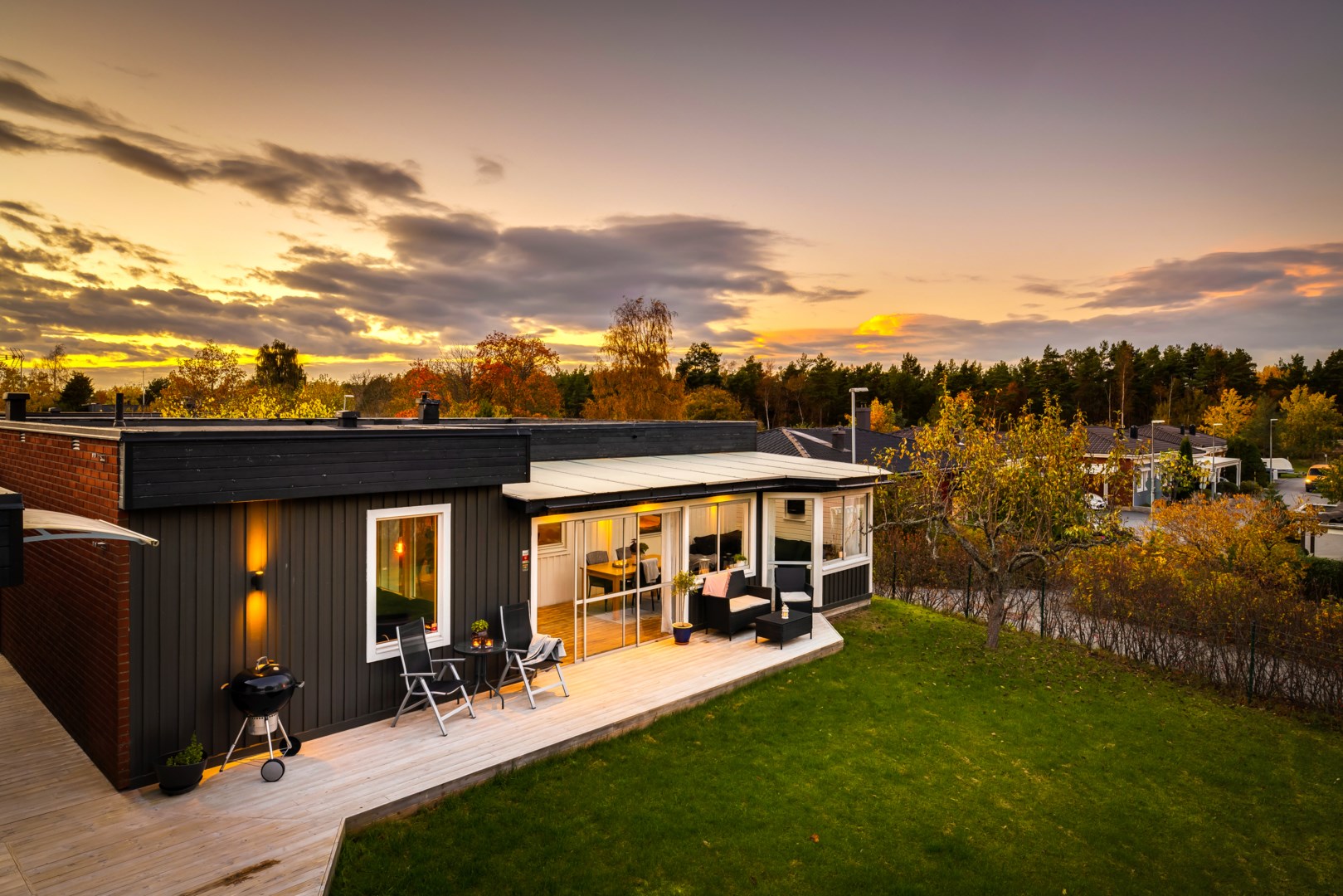 Bostadsbild från Kalvövägen 24, Såld i Krokhöjden, Nacka