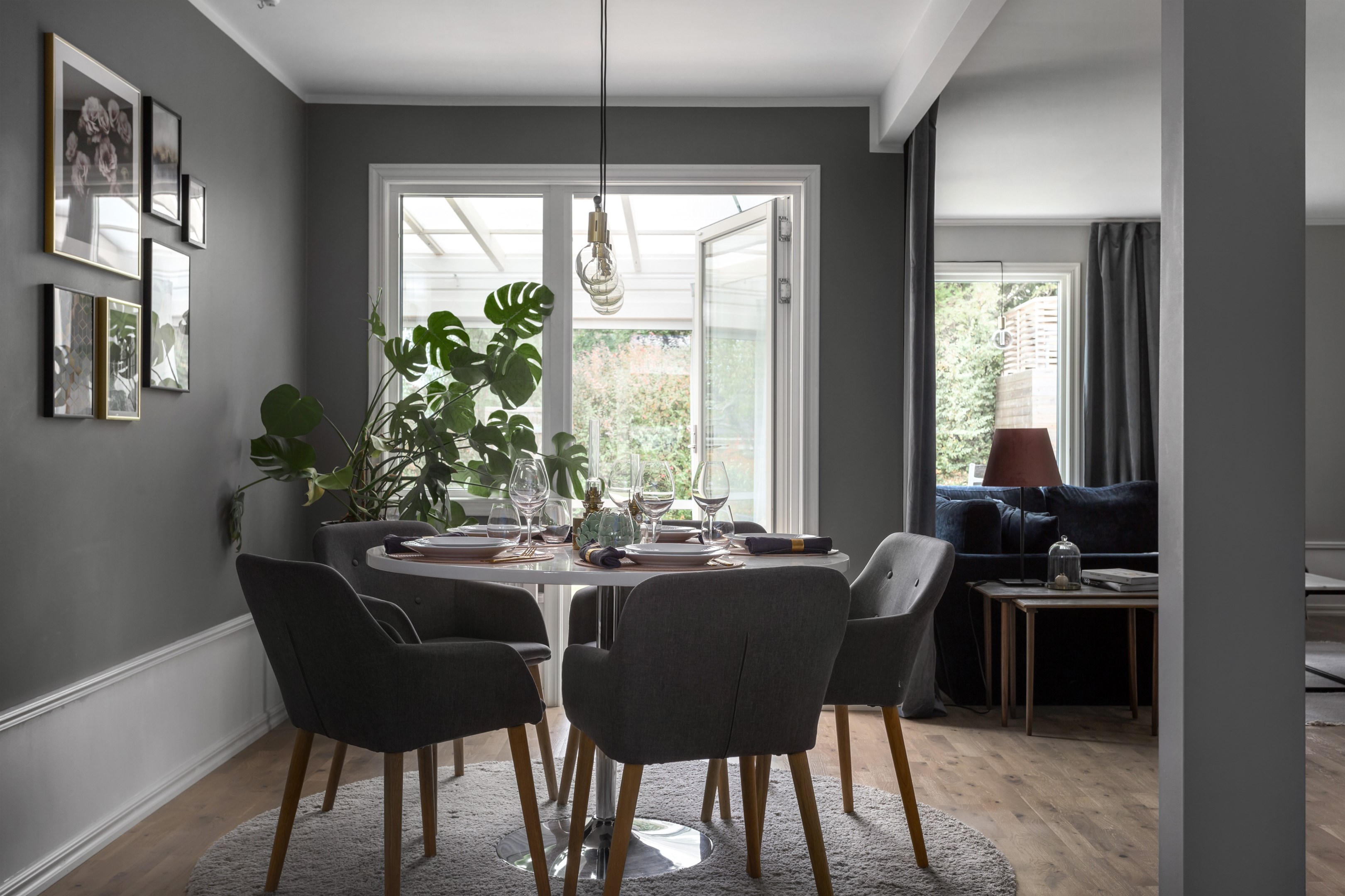 Bostadsbild från Kalvövägen 24, Såld i Krokhöjden, Nacka