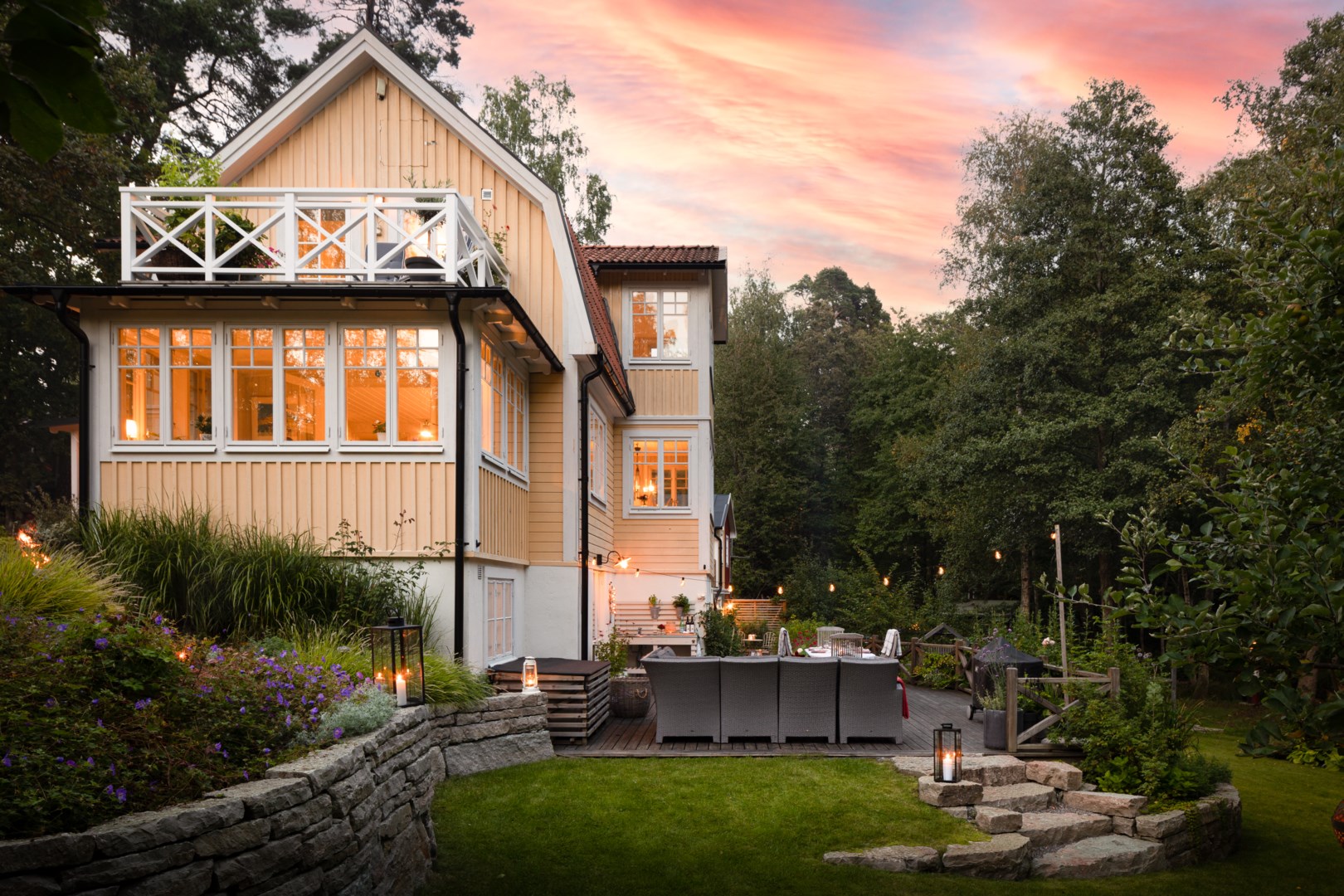 Bostadsbild från Drottningvägen 10, Såld i Kummelnäs, Nacka