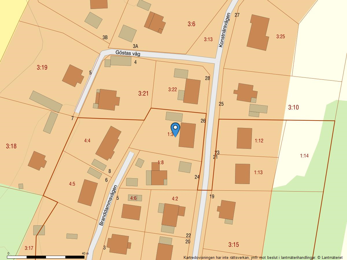 Bostadsbild från Konstnärsvägen 26, Såld i Vattholma, Uppsala