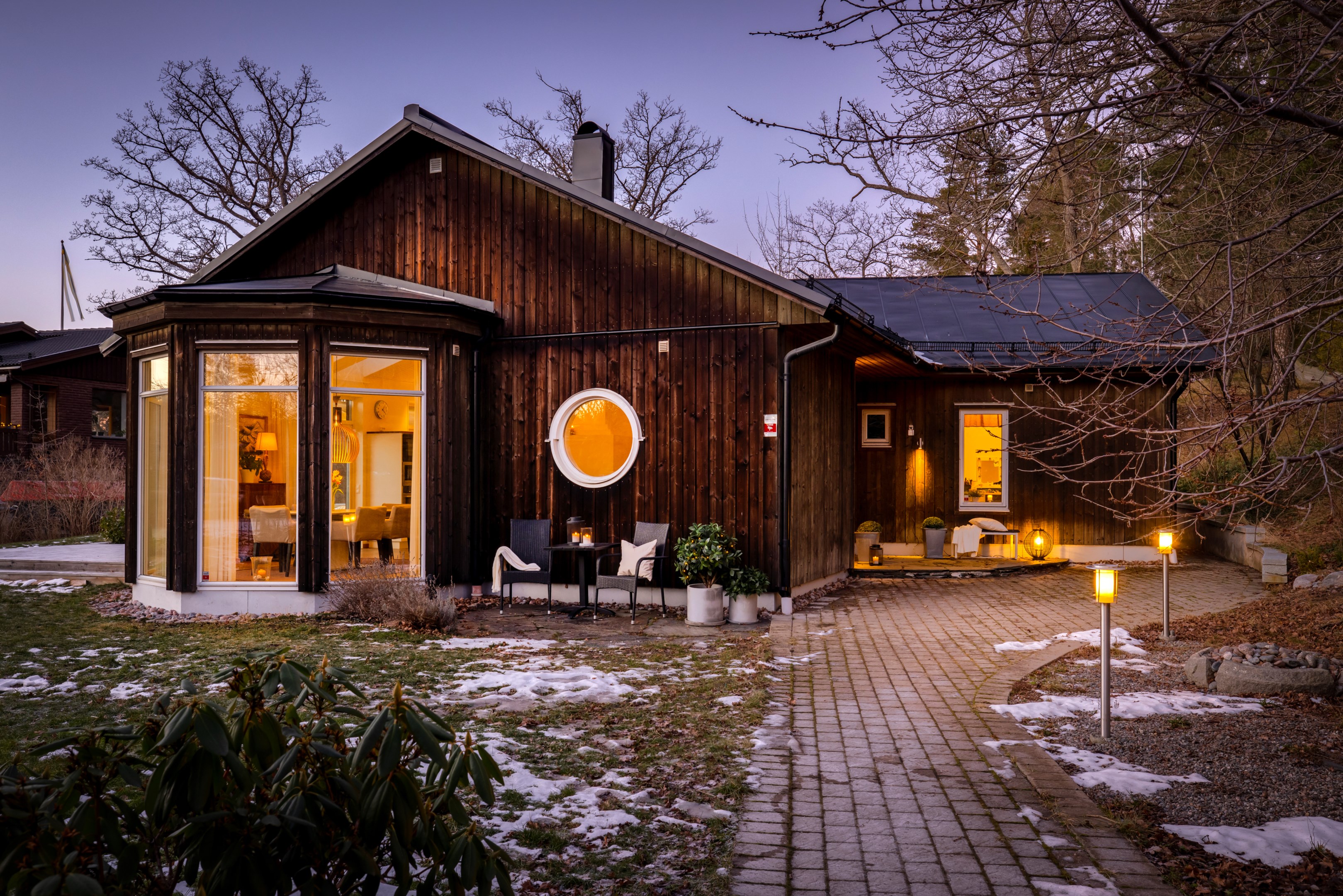 Bostadsbild från Kornettvägen 3, Såld i Boo Gård, Nacka