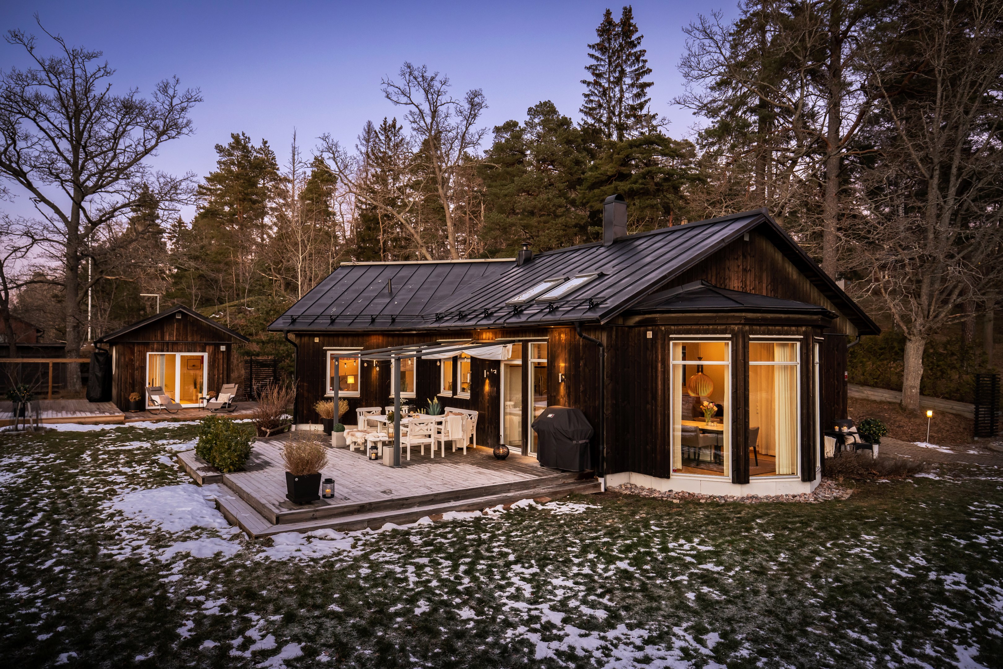 Bostadsbild från Kornettvägen 3, Såld i Boo Gård, Nacka