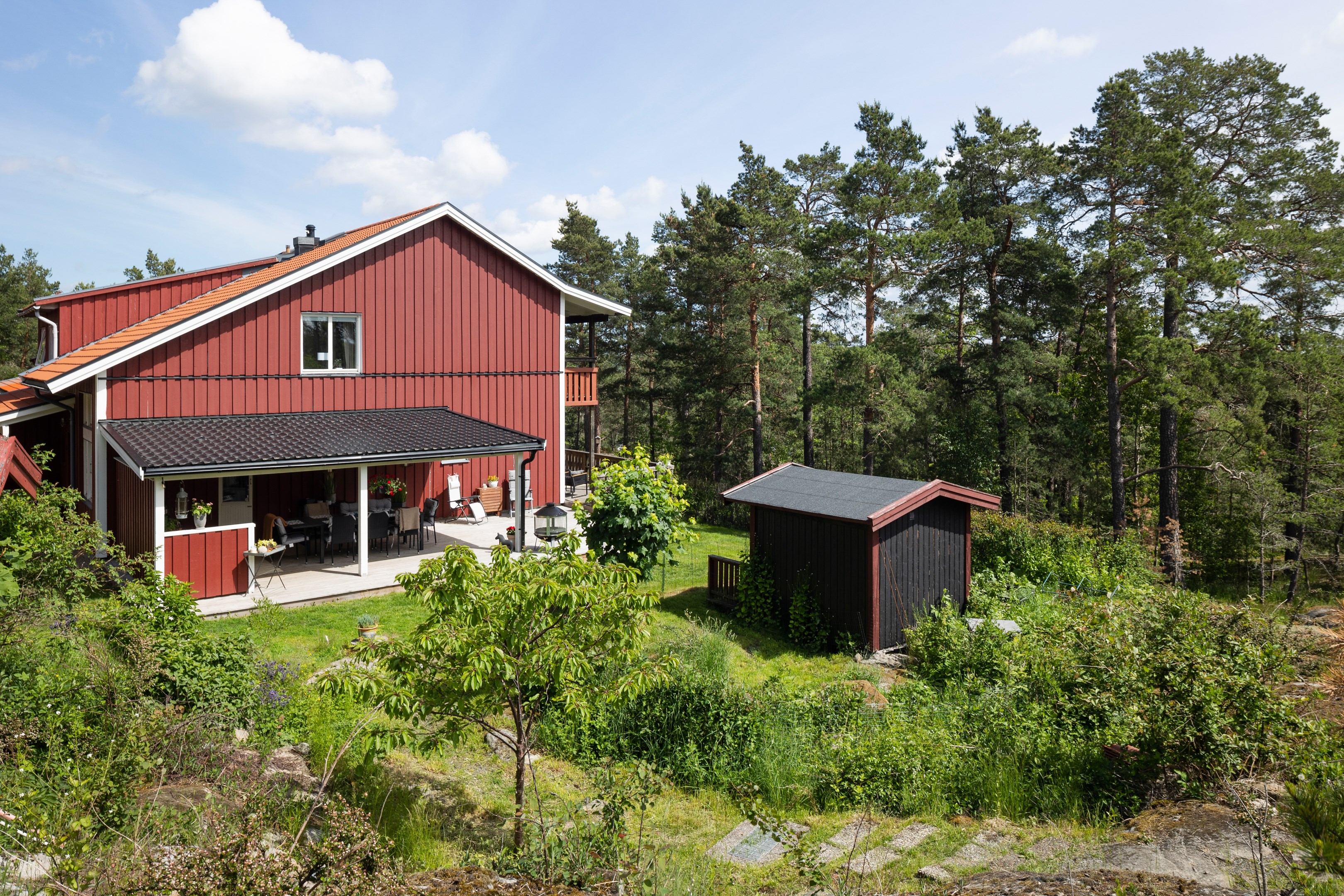 Bostadsbild från Björkholmsvägen 84, Såld i Östra Orminge, Nacka