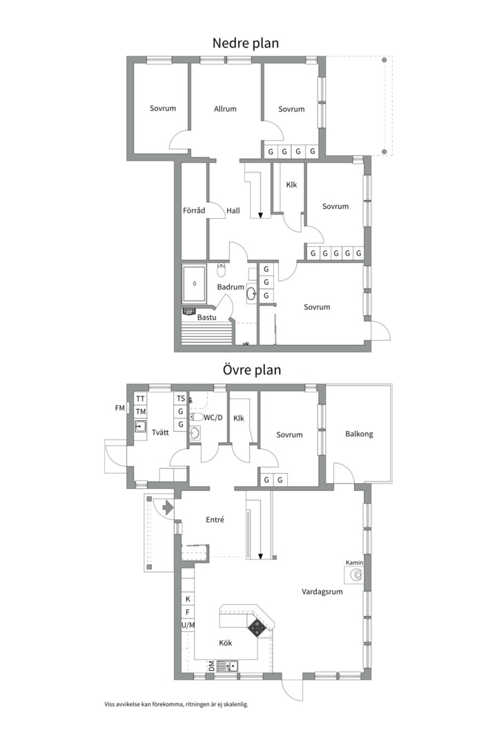 Planlösning från Storbergsliden 20A, Såld i Sollentuna - Landsnora, Sollentuna