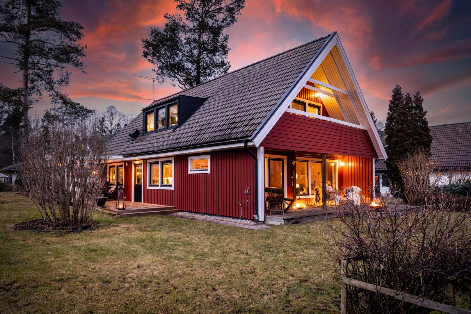 Bostadsbild från Fäbodvägen 10, Såld i Norra Lännersta, Nacka