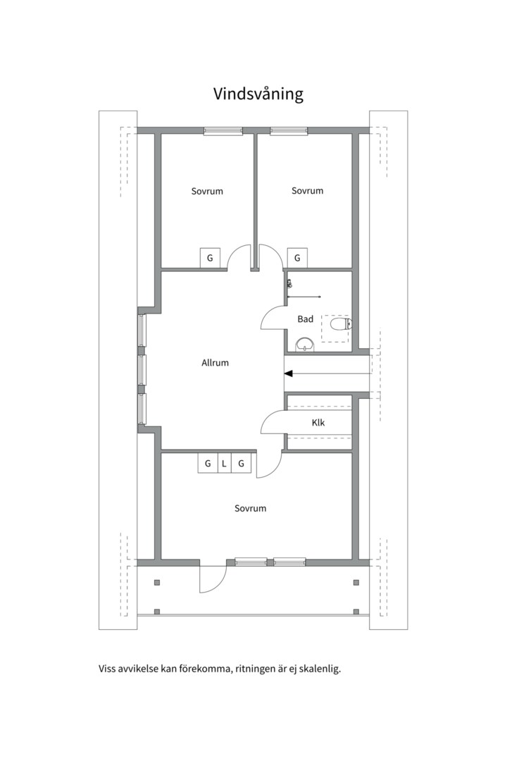 Planlösning från Fäbodvägen 10, Såld i Norra Lännersta, Nacka