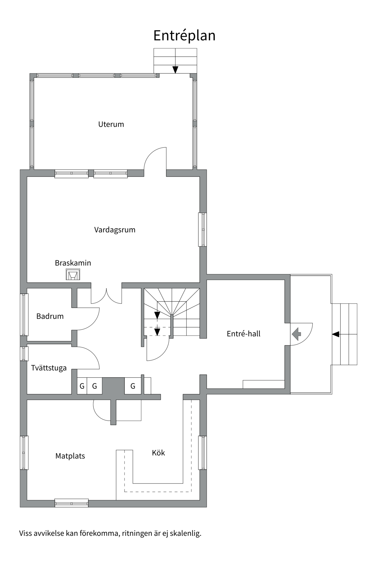 Bostadsbild från Hasselvägen 24, Såld i Storvreta, Uppsala