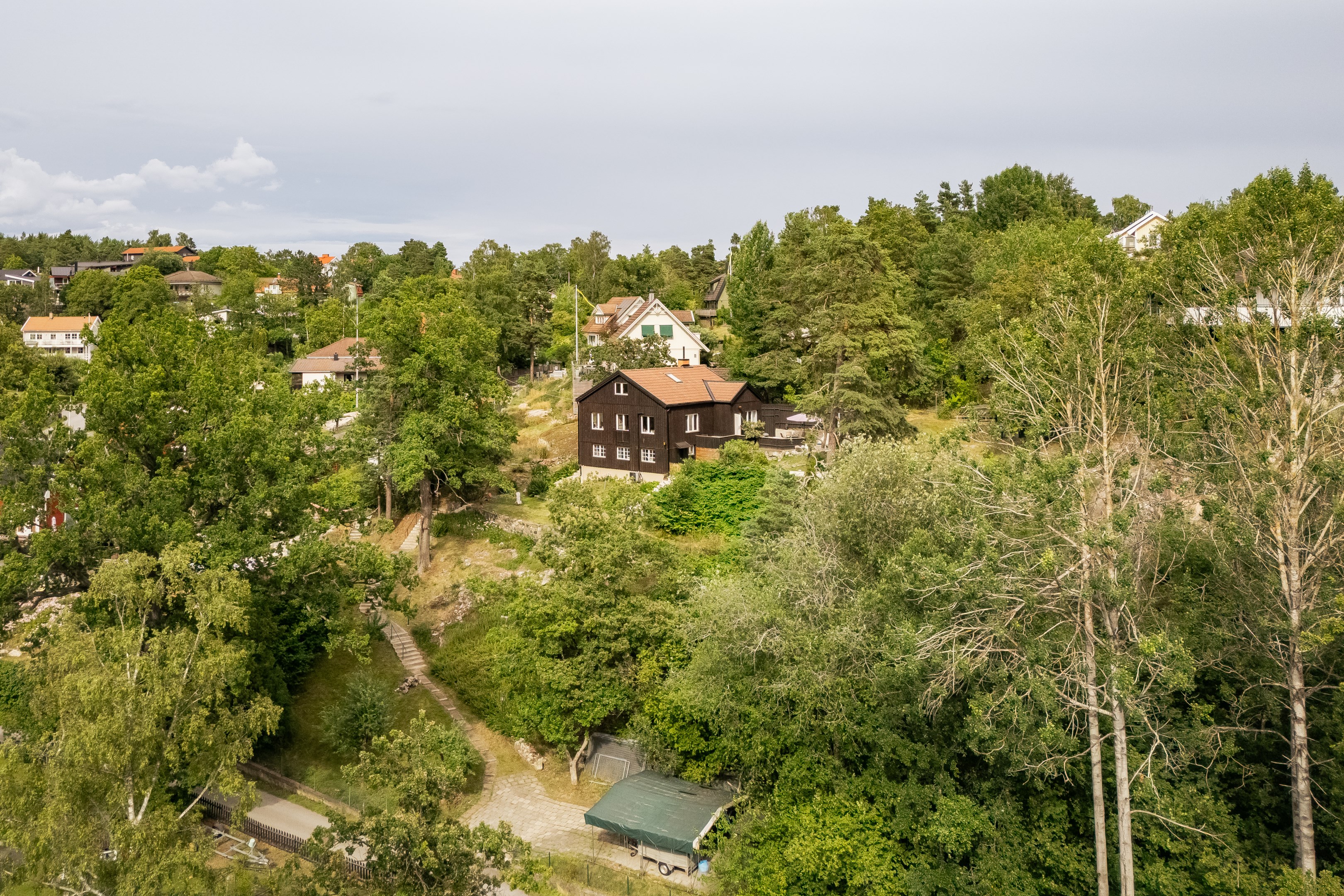 Bostadsbild från Hugins väg 4, Såld i Skuru, Nacka