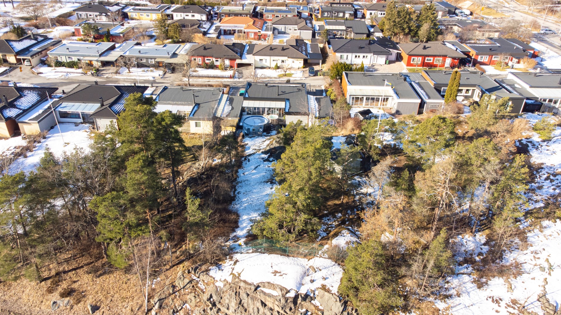 Bostadsbild från Bunsövägen 23, Såld i Krokhöjden, Nacka