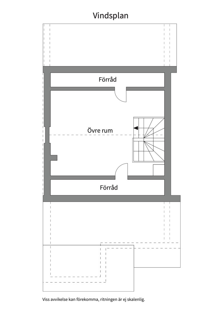 Planlösning från Norrholmsvägen 72, Såld i Östra Orminge, Nacka