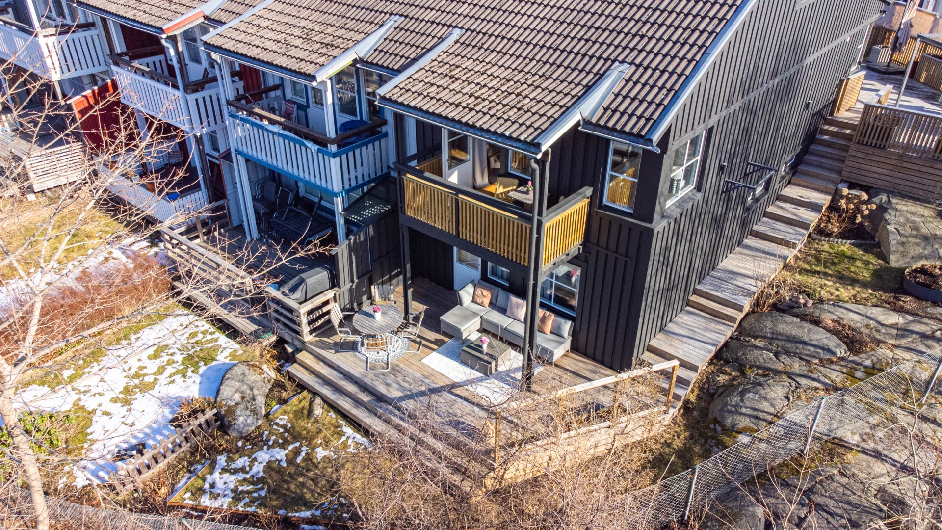 Bostadsbild från Norrholmsvägen 72, Såld i Östra Orminge, Nacka