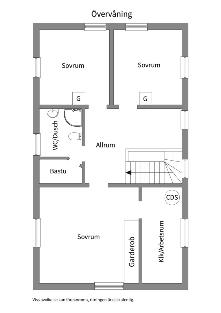 Planlösning från Ältavägen 171B, Såld i Älta, Nacka