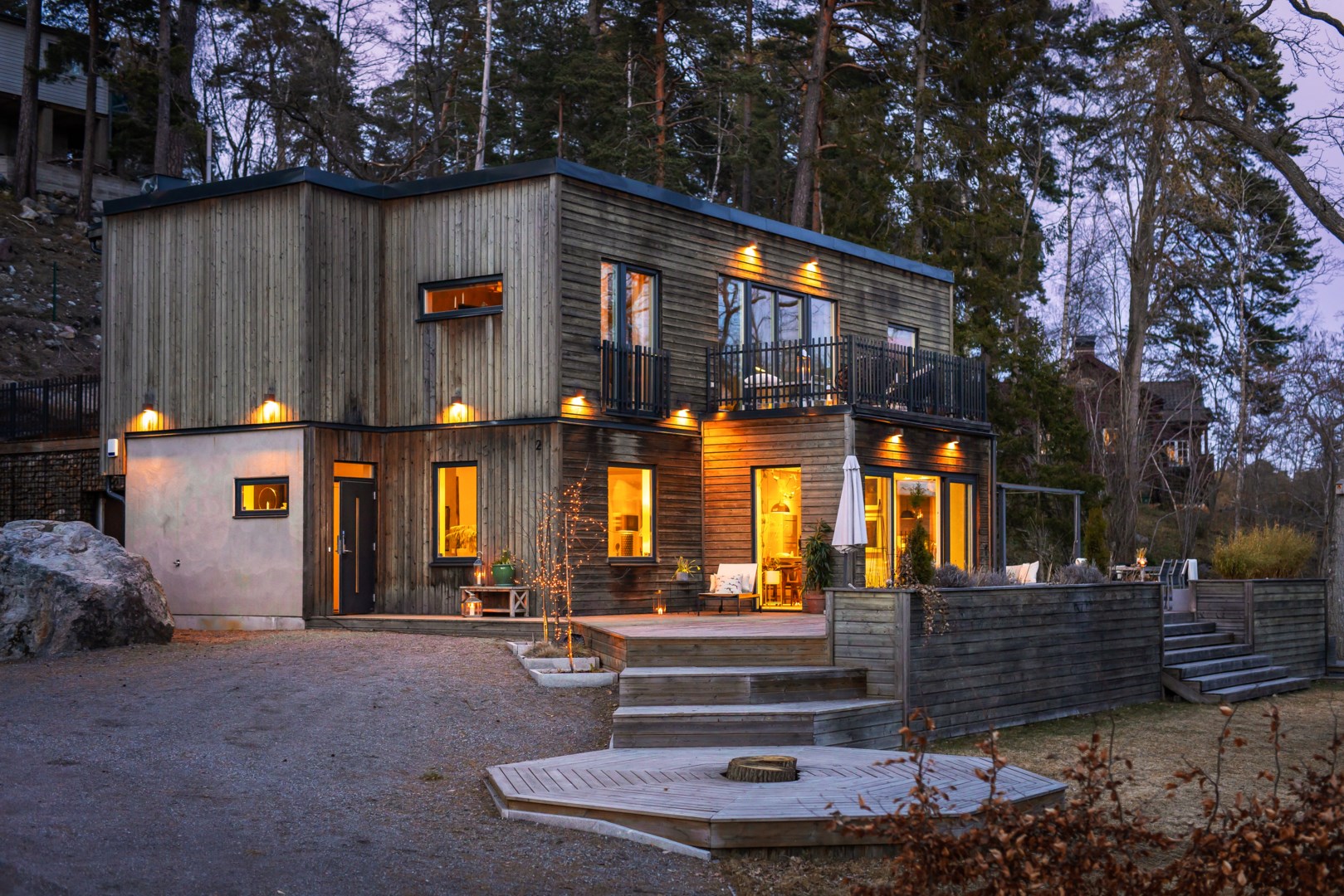 Bostadsbild från Brantbacken 2, Såld i Kummelnäs, Nacka
