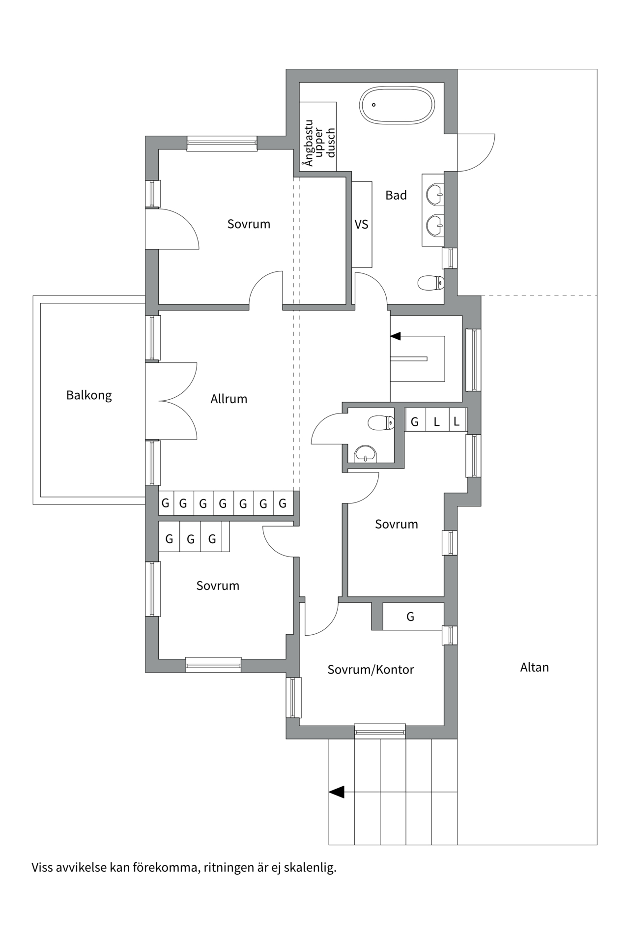 Bostadsbild från Brantbacken 2, Såld i Kummelnäs, Nacka