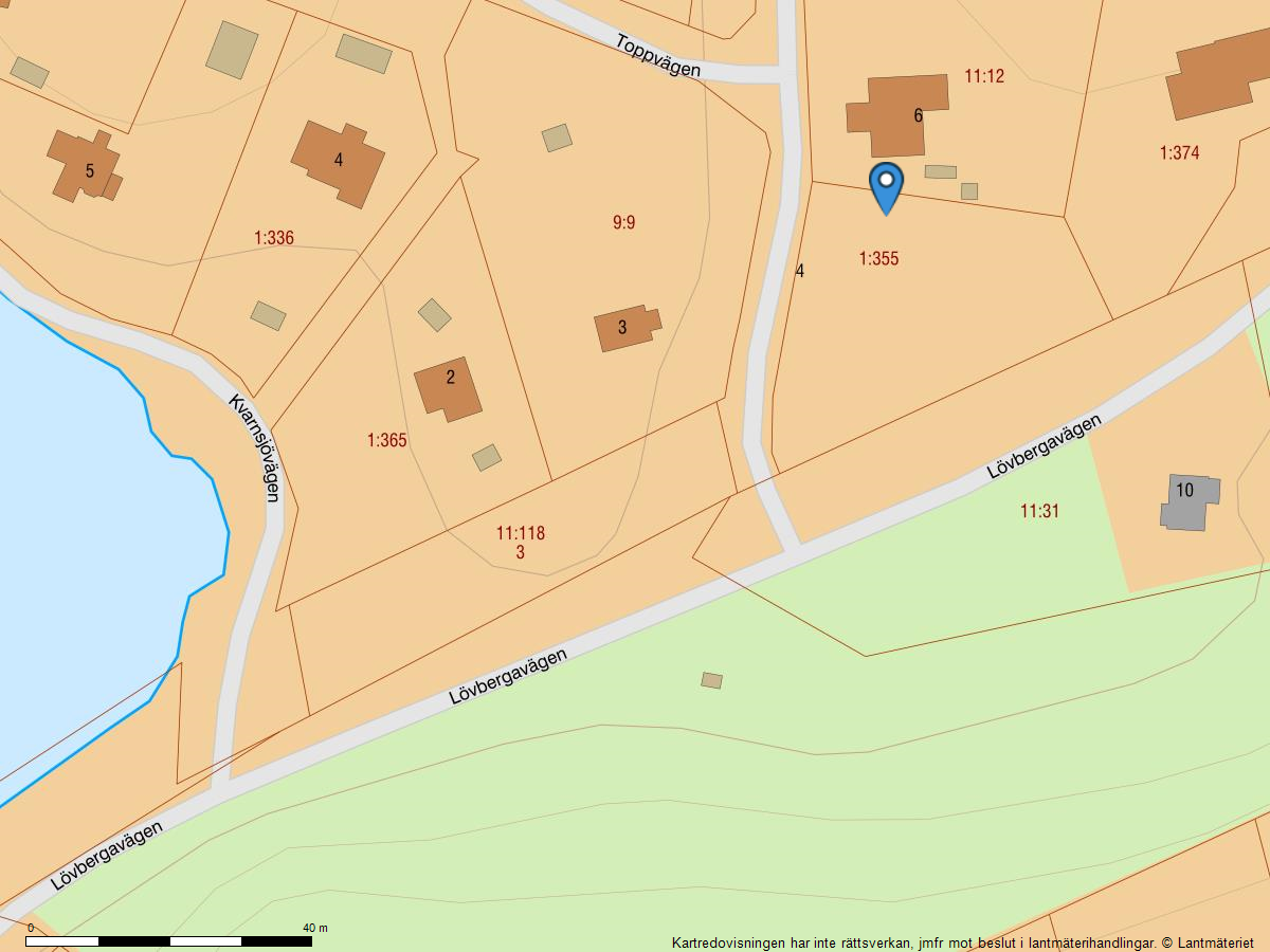 Bostadsbild från Lövbergabacken 4, Såld i Kummelnäs, Nacka