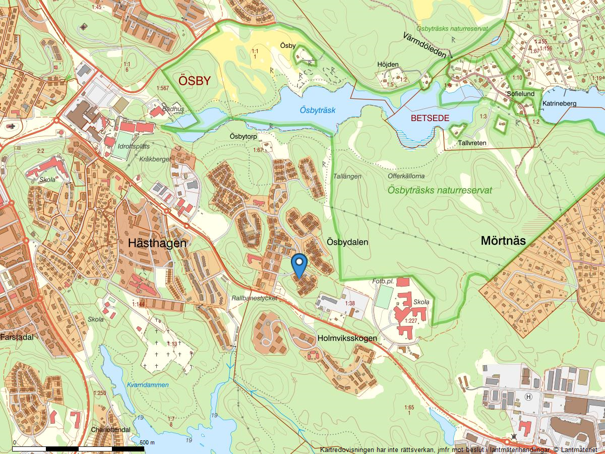 Bostadsbild från Entitevägen 1, Såld i Ösbydalen, Värmdö