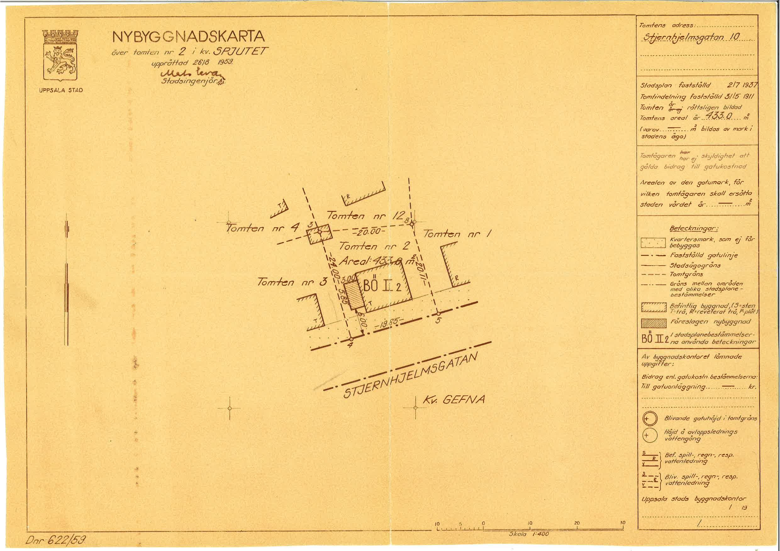 Bostadsbild från Stiernhielmsgatan 10, Såld i Främre Svartbäcken, Uppsala