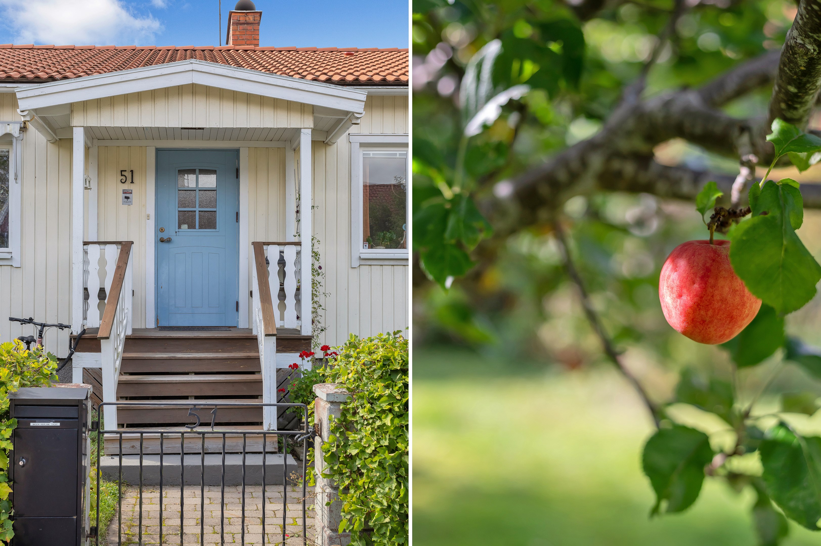 Bostadsbild från Bergagatan 51, Såld i Kungsgärdet, Uppsala
