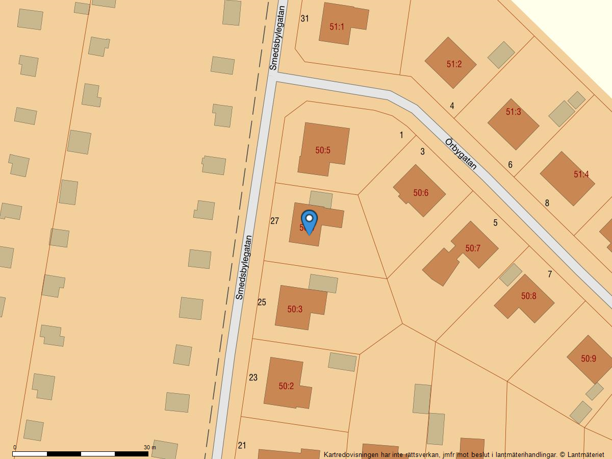 Bostadsbild från Smedsbylegatan 27, Såld i Fålhagen, Uppsala