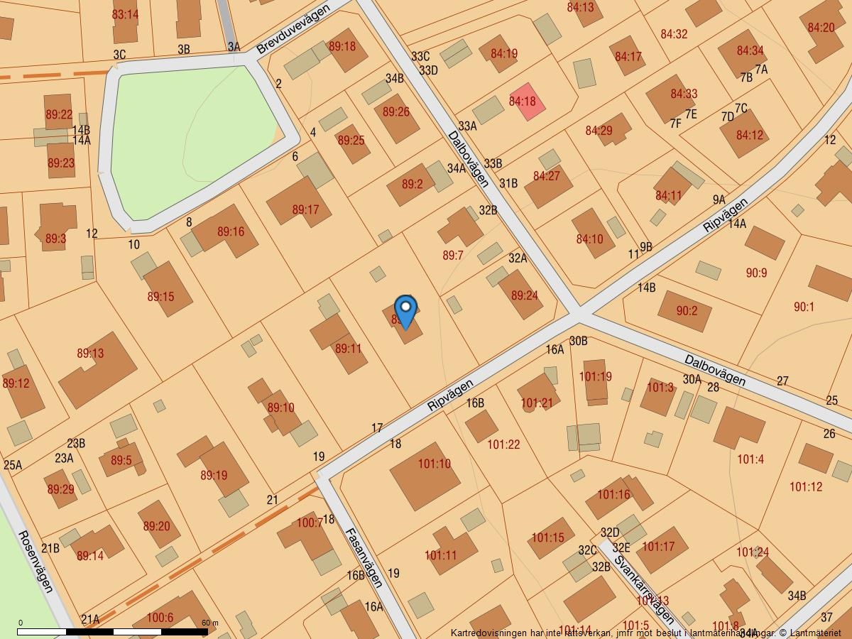 Bostadsbild från Ripvägen 15, Såld i Sunnersta, Uppsala