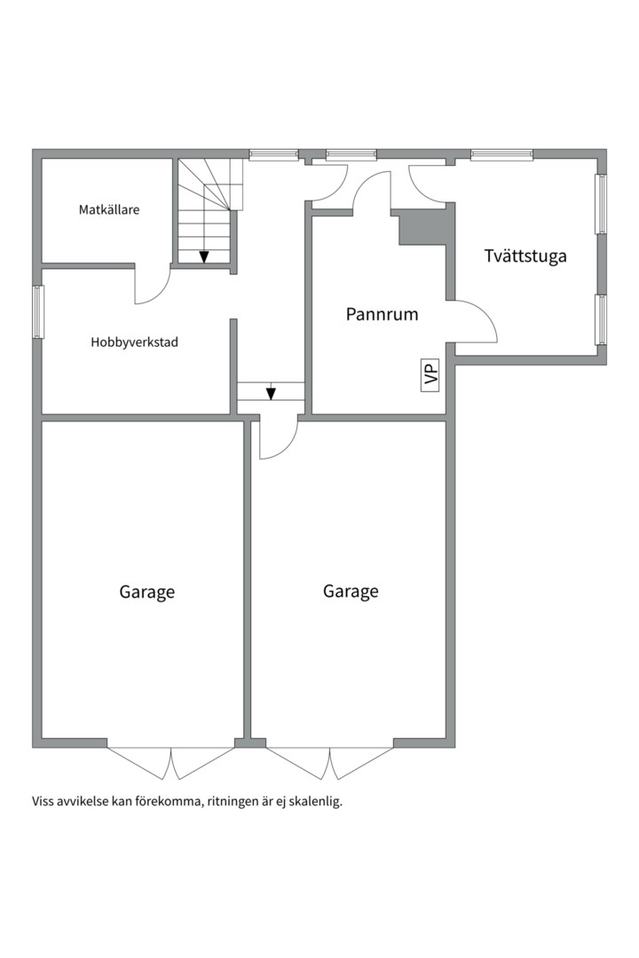 Planlösning från Olle åkares väg 4, Såld i Storvreta, Uppsala