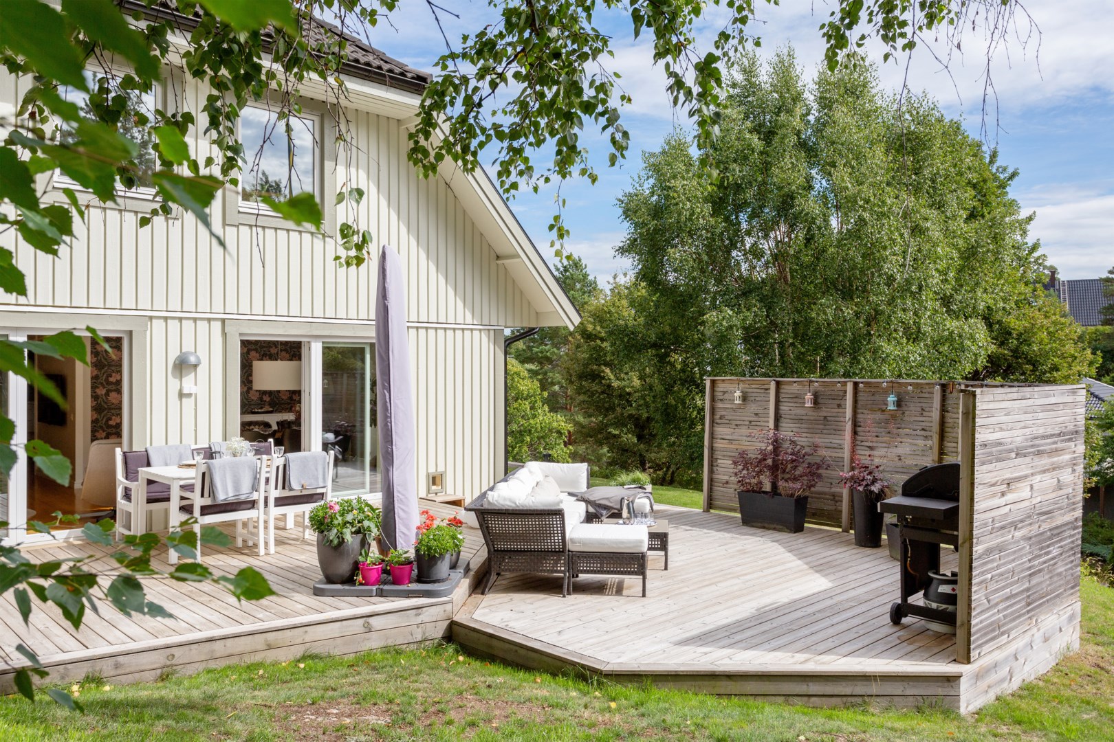 Bostadsbild från Dalkarlsvägen 16, Såld i Lännersta, Nacka