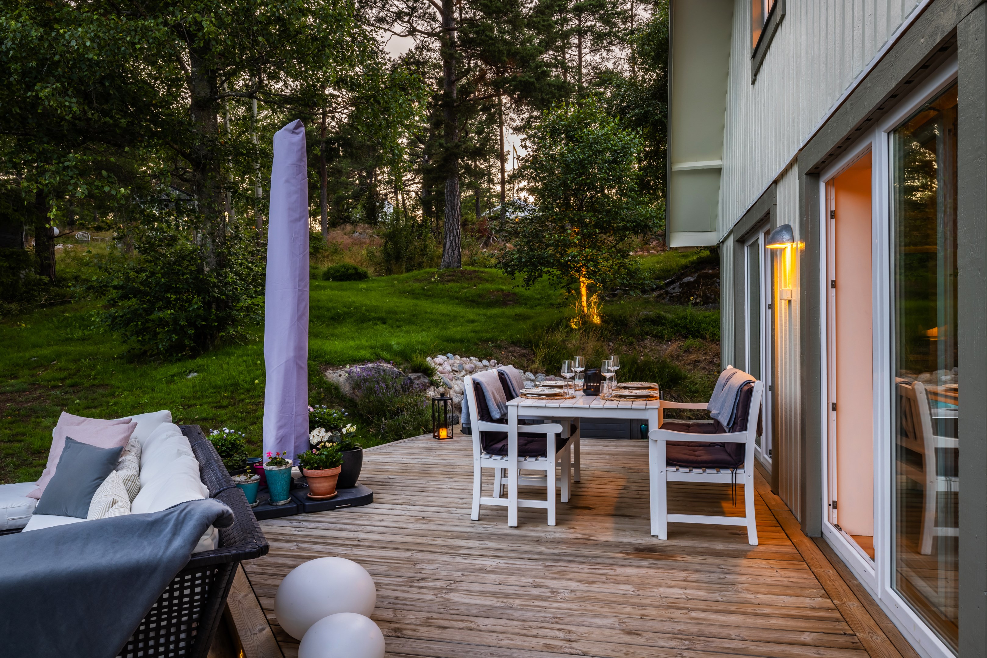 Bostadsbild från Dalkarlsvägen 16, Såld i Lännersta, Nacka