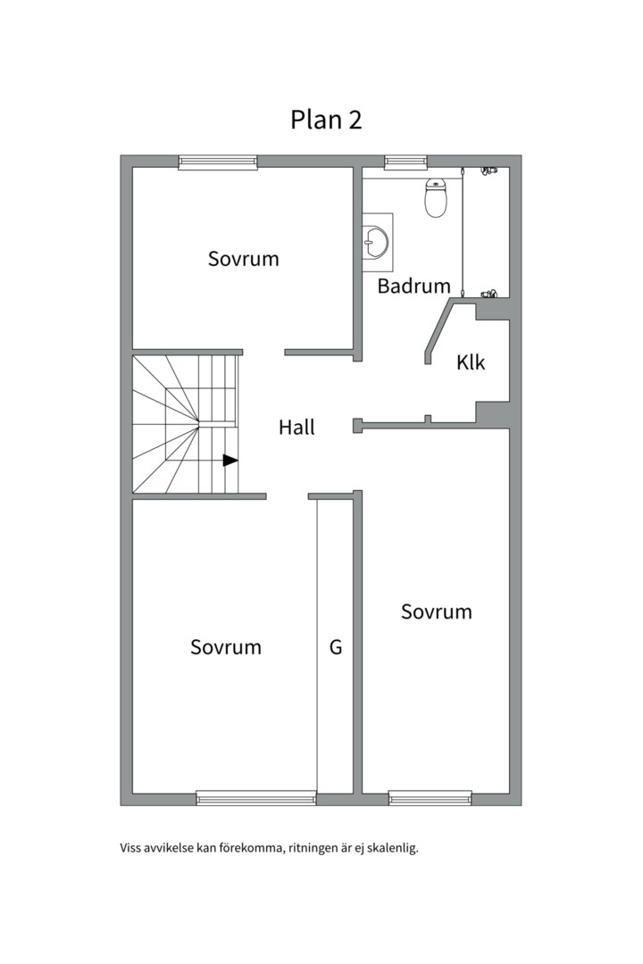 Planlösning från Gamla Brovägen 21, Såld i Björknäs, Nacka