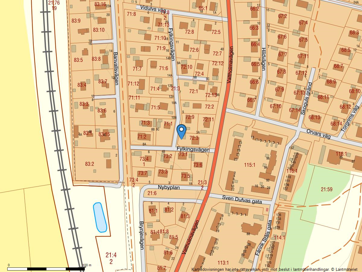 Bostadsbild från Fylkingsvägen 1, Såld i Gamla Uppsala, Uppsala