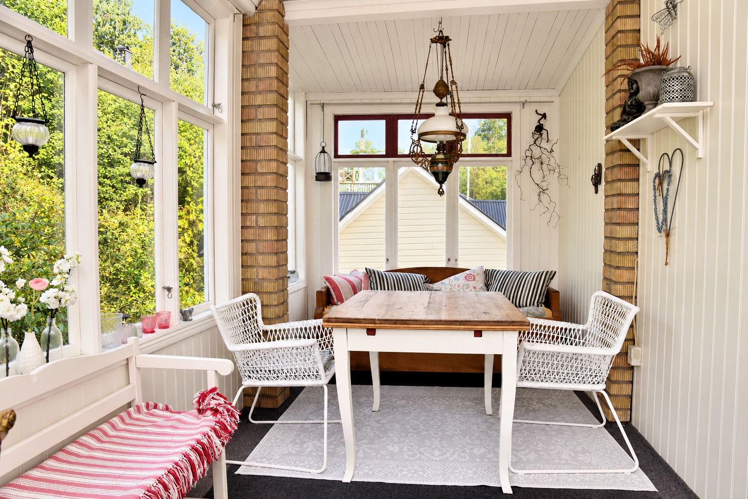 Mysig veranda